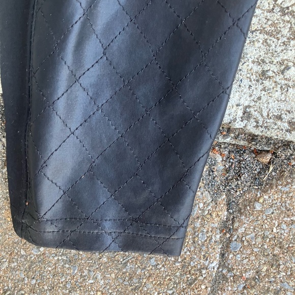 Tag elemental designer stitched checkerboard front joggers pants leggings large - Picture 8 of 11